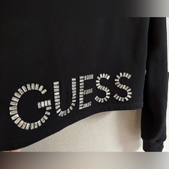 GUESS Jeweled Crop Top - Picture 3 of 6